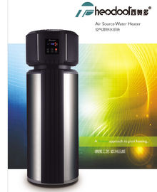 ऊर्जा की बचत वायु स्रोत आवासीय गर्मी पंप उच्च सीओपी दक्षता पानी हीटर