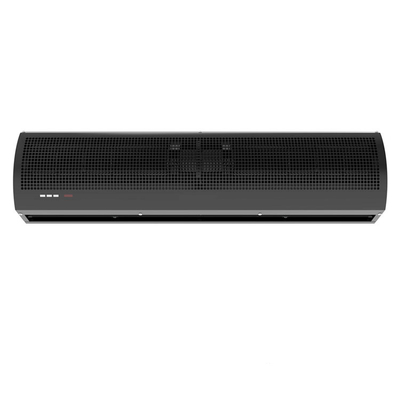 रिमोट कंट्रोल 220-240V के साथ कॉम्पैक्ट ब्लैक एयर कर्टेन 0.9m से 2m