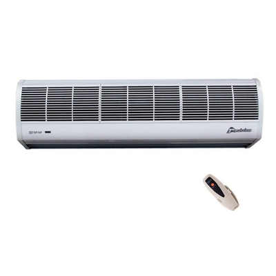रिमोट कंट्रोल के साथ 230V एल्यूमीनियम एयर पर्दा 2000m3/h
