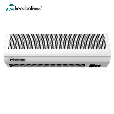 मिनी क्रॉस फ्लो ओवरहेड एयर कर्टेन कॉम्पैक्ट ओवर डोर हीटर साइज़ 600mm