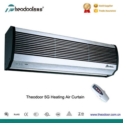 2025Theodoor 5G सिल्वर सीरीज डोर एयर स्क्रीन पीटीसी हीटिंग एलिमेंट्स के साथ हॉट एयर कर्टेन