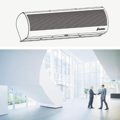 2025 Theodoor Door Fan Air Barriers Overdoor Air Curtain Residential Fan for Door आकार 0.9m-2m दरवाजे के लिए बाहरी हवा का पर्दा आवासीय प्रशंसक