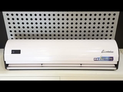 S6 एल्यूमीनियम श्रृंखला उच्च गुणवत्ता वाले हवा पर्दे चांदी/सफेद/शैंपेन